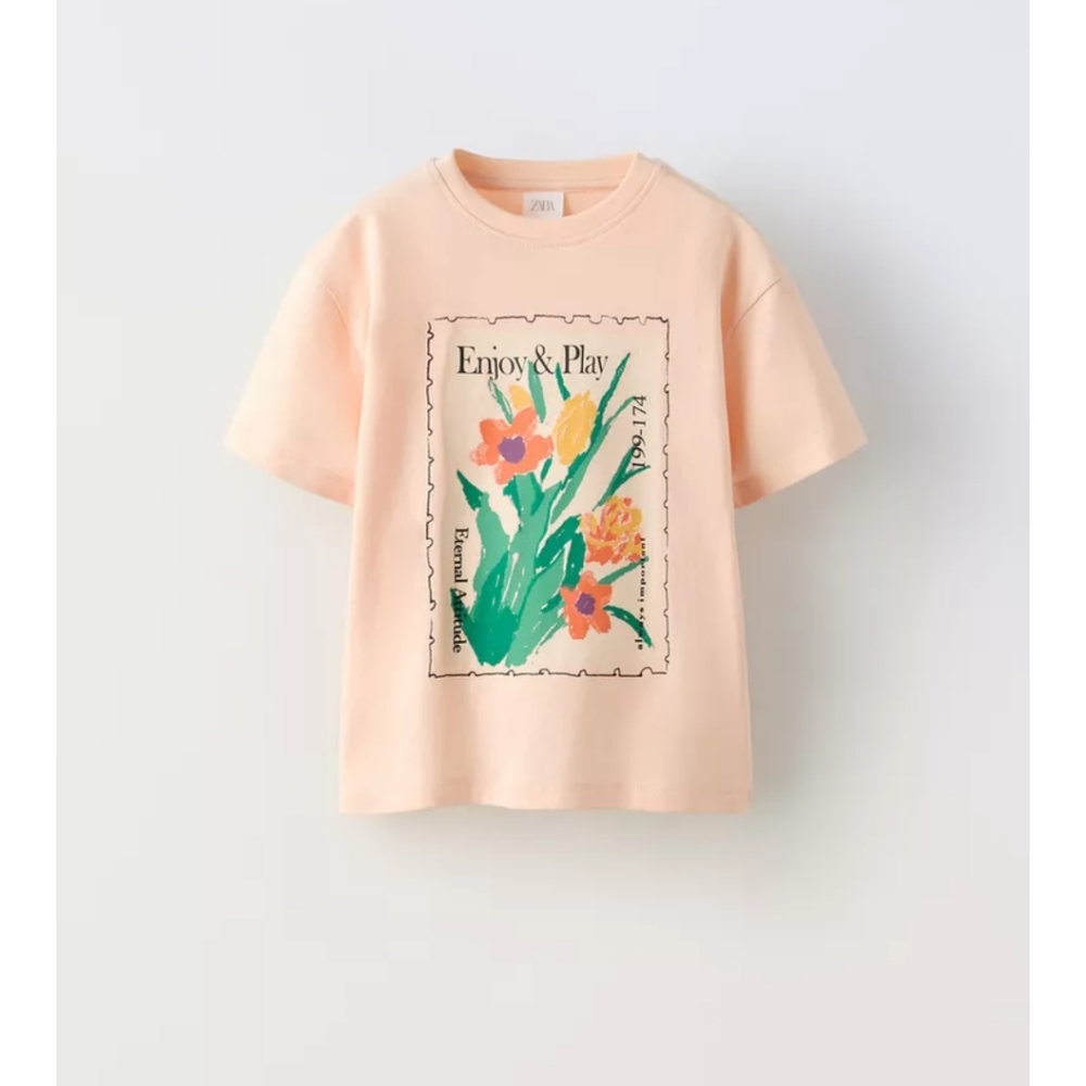 Zara Tee For Girls